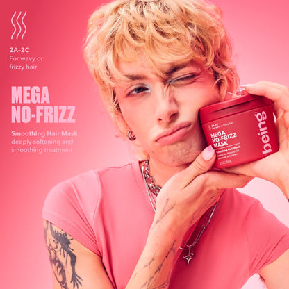 BEING MEGA NO FRIZZ HAIR MASK 354ML — image 3