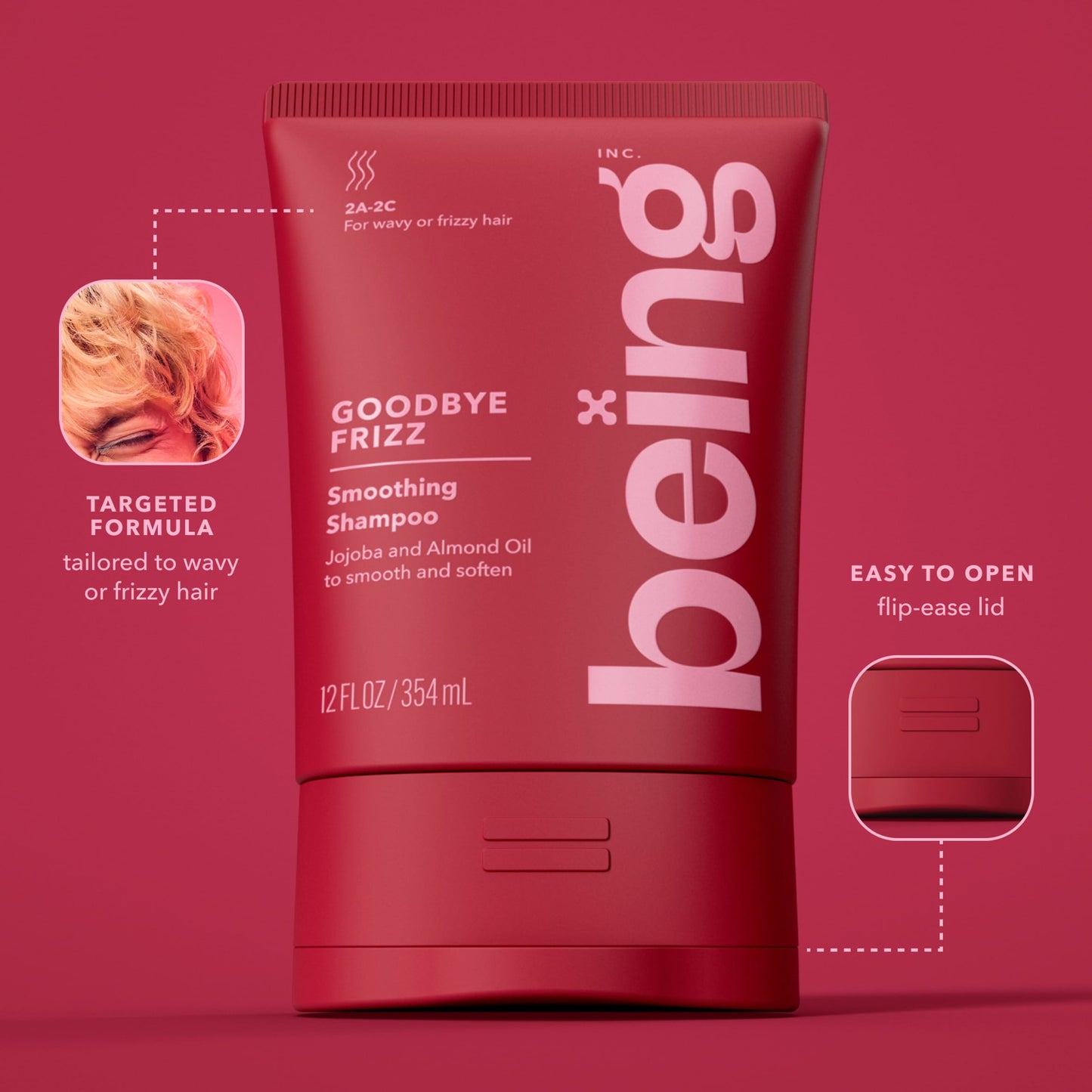 BEING SHAMPOO Bye Bye Frizz 354ML — image 5