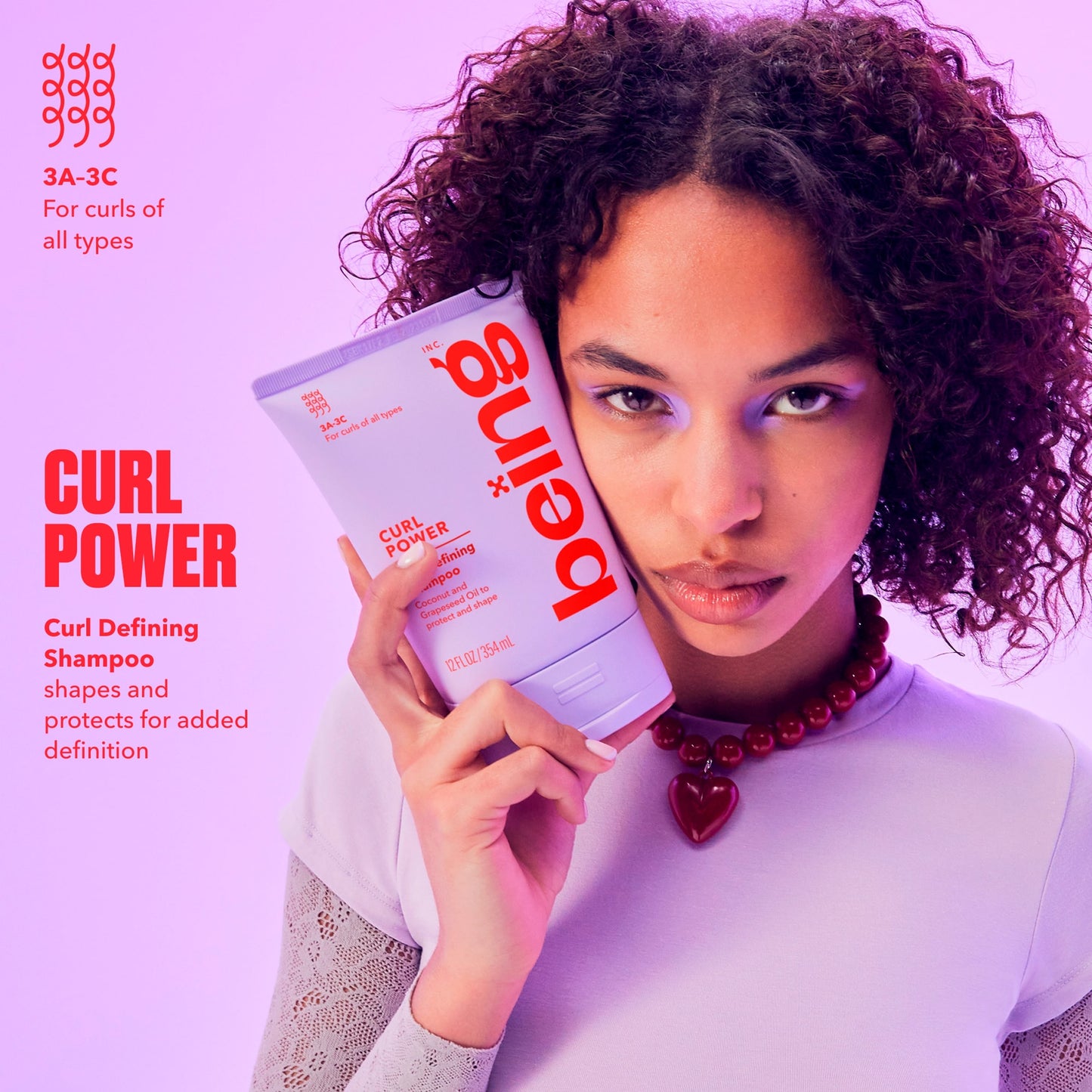 BEING SHAMPOO Curl Power 354ML — image 3