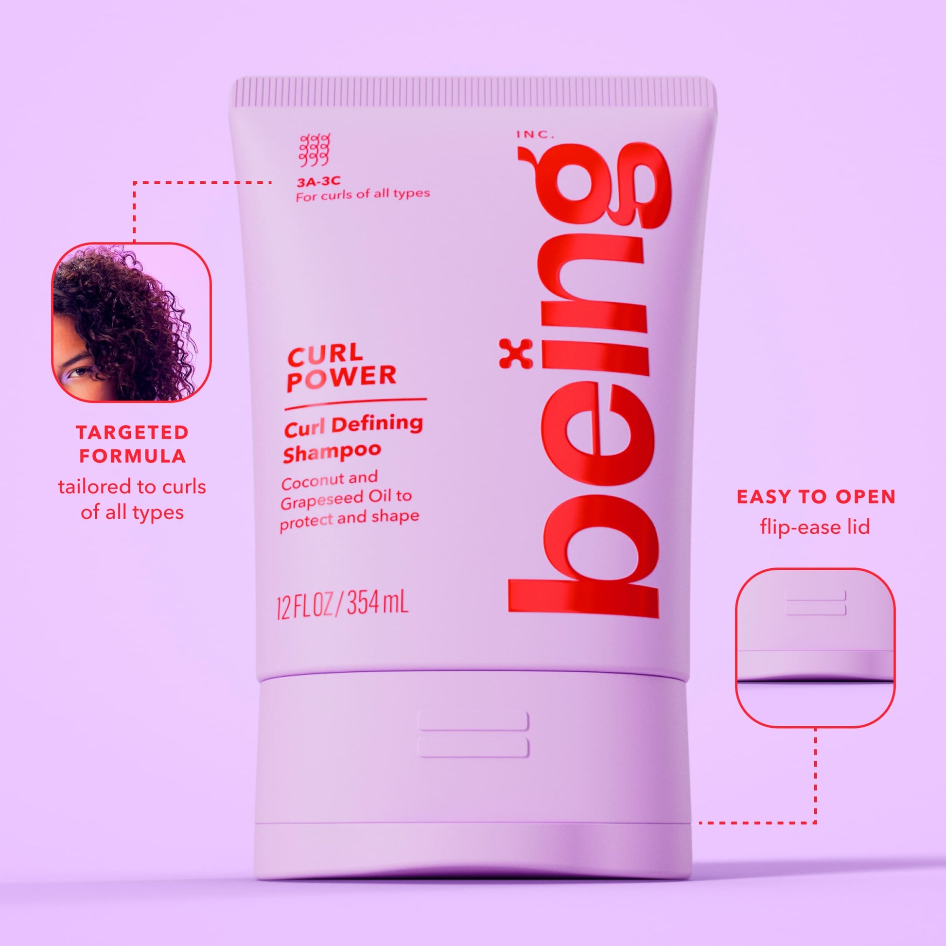 BEING SHAMPOO Curl Power 354ML — image 5