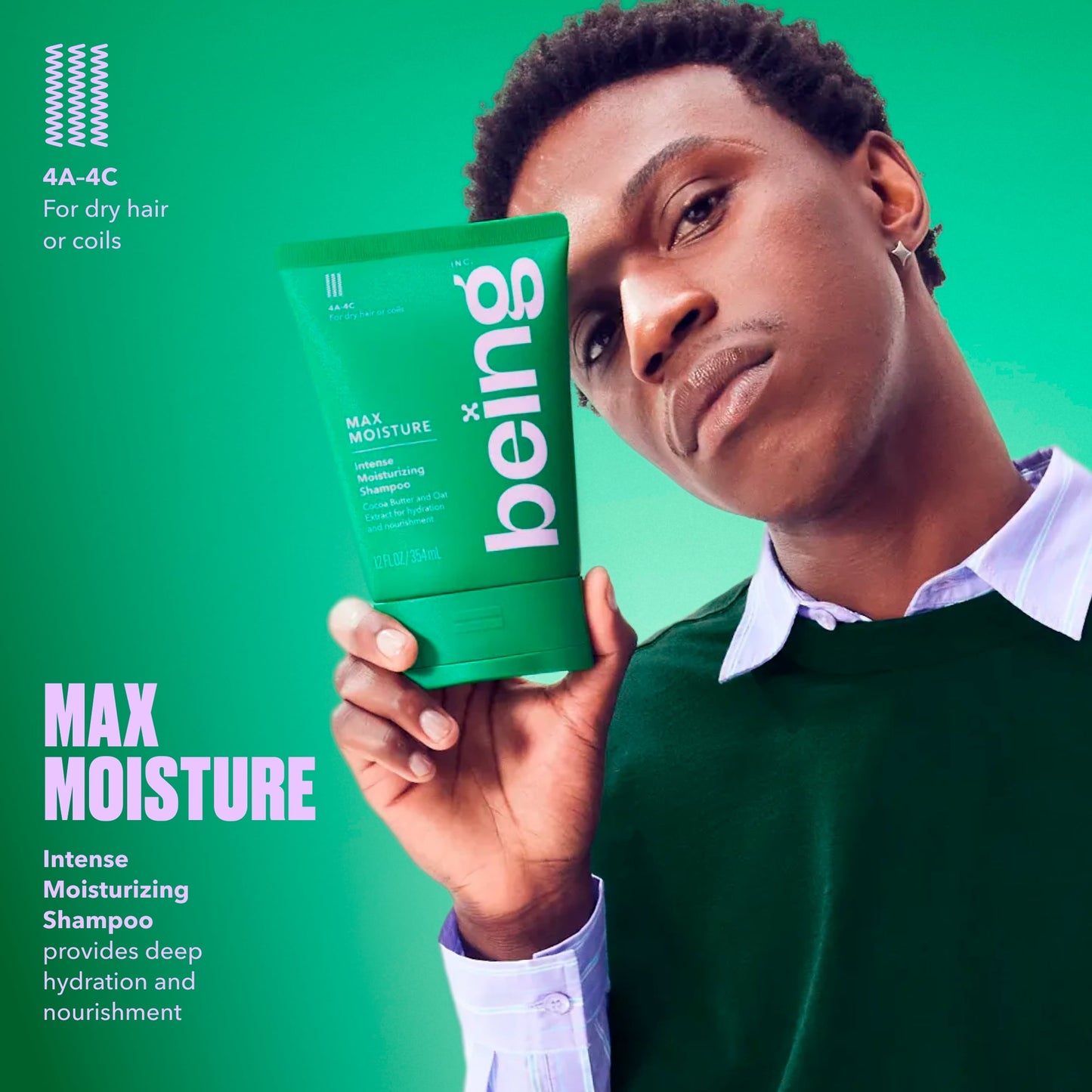 BEING SHAMPOO Max Moisture 354ML — image 3