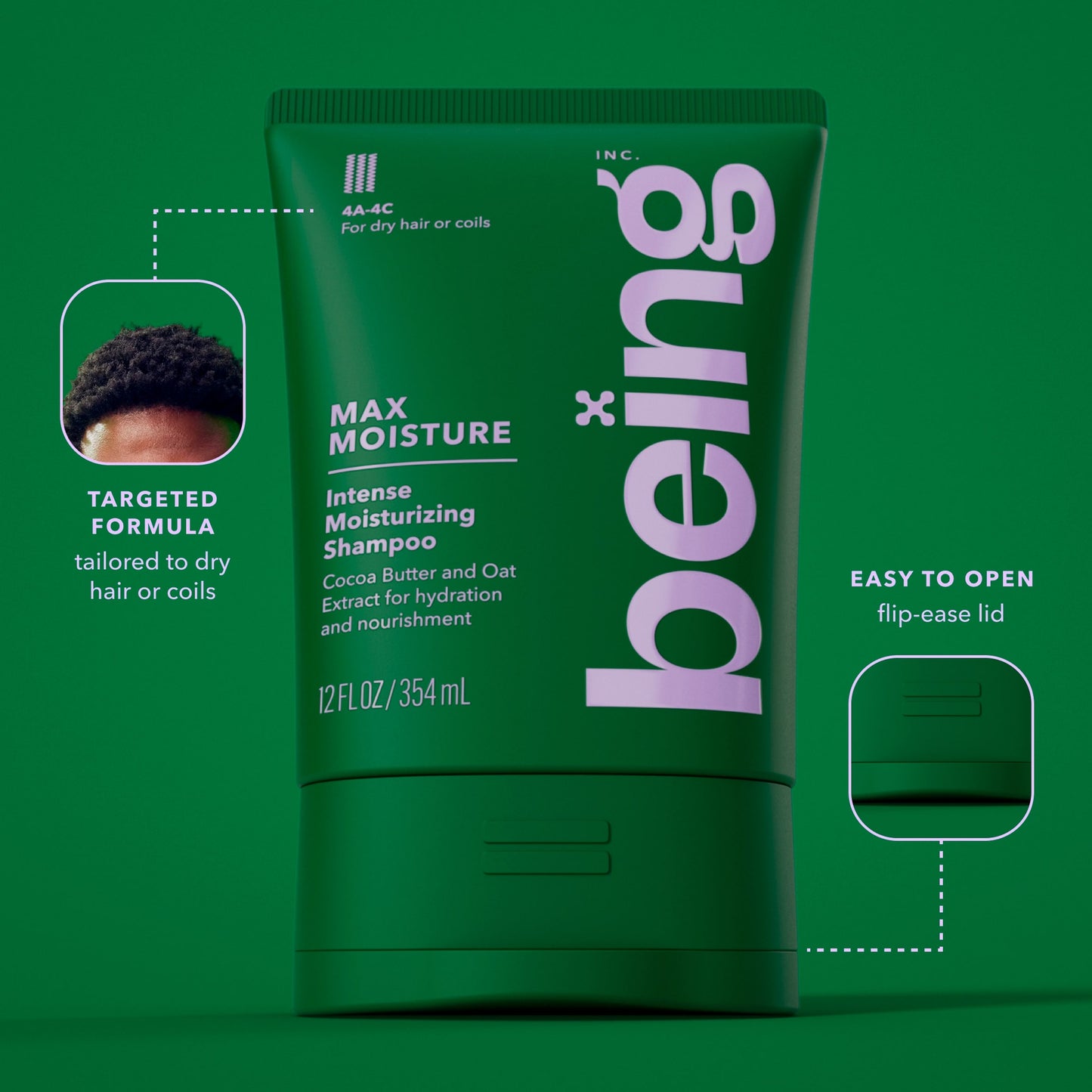 BEING SHAMPOO Max Moisture 354ML — image 5