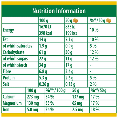 Belvita Breakfast Soft Bakes Chocolate Filled Cereal Snack Bars Pack 5 x 50g — image 4