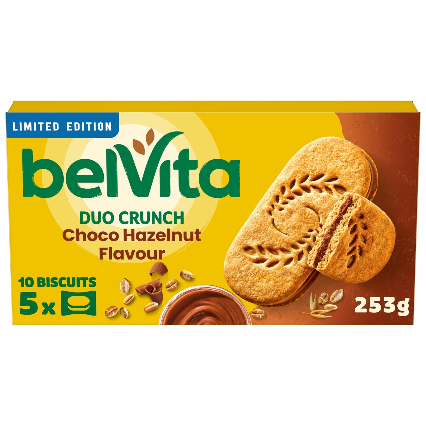 Belvita Duo Crunch Choco Hazelnut 253g — image 1