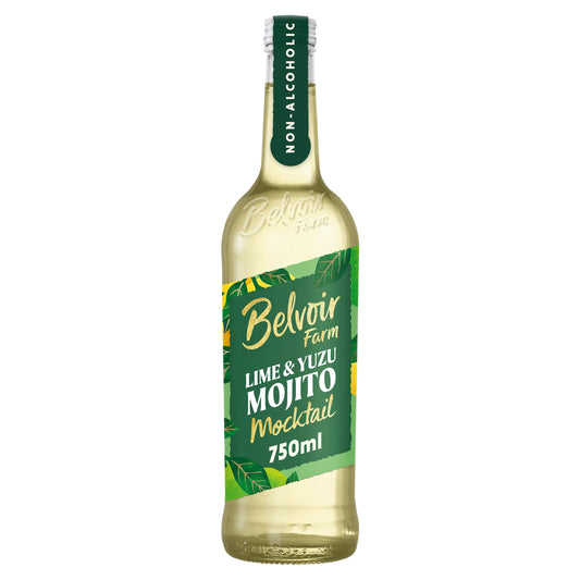 Belvoir Farm Non-Alcoholic Lime & Yuzu Mojito 750ml — image 1