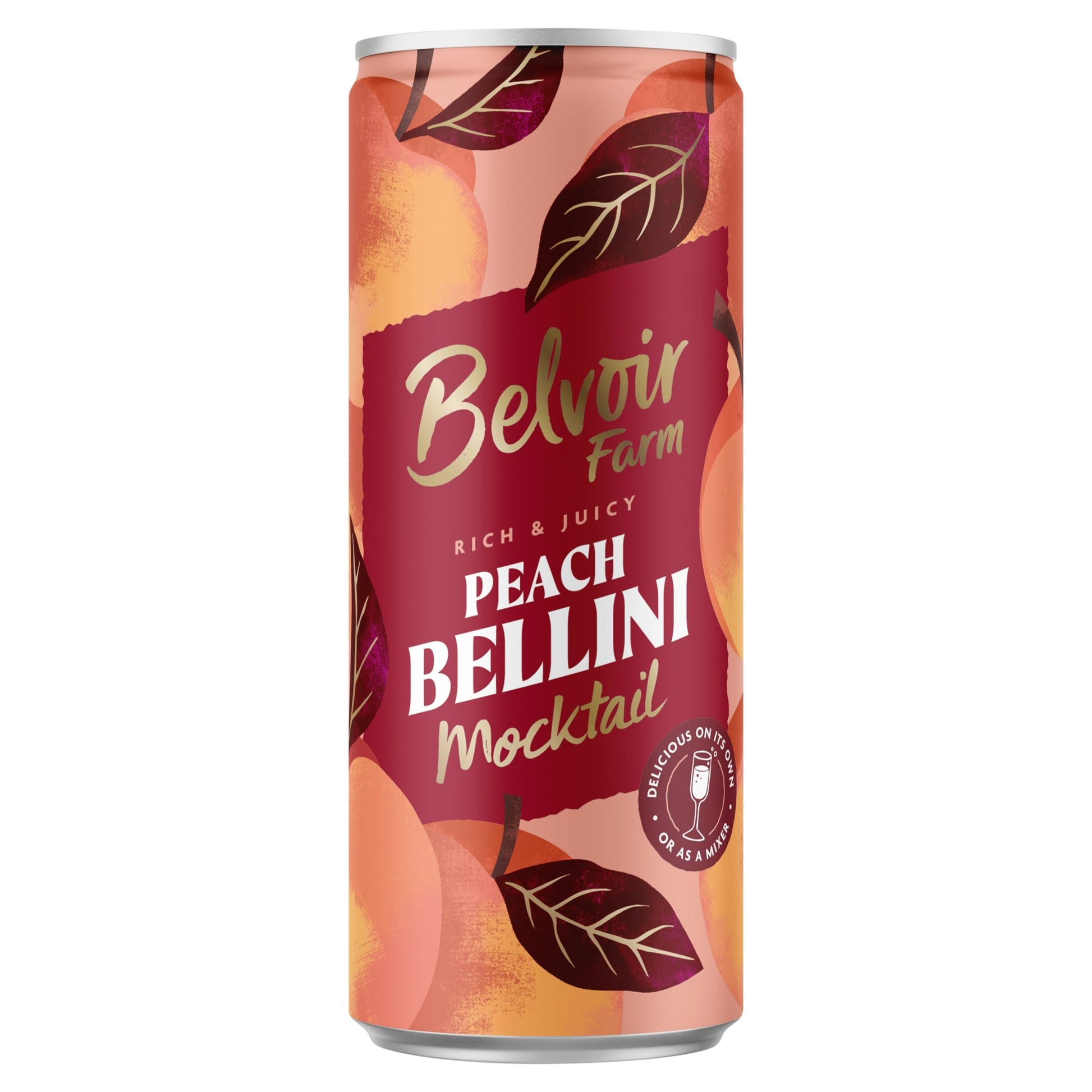 Belvoir Farm Non-Alcoholic Peach Bellini 250ml — image 1