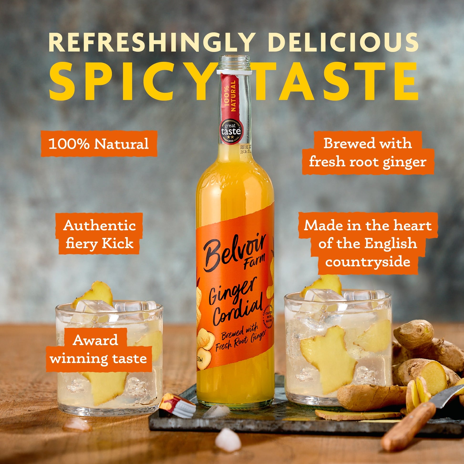 Belvoir Ginger Cordial 500Ml — image 2