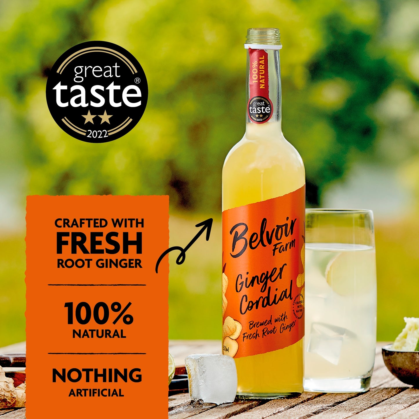 Belvoir Ginger Cordial 500Ml — image 3