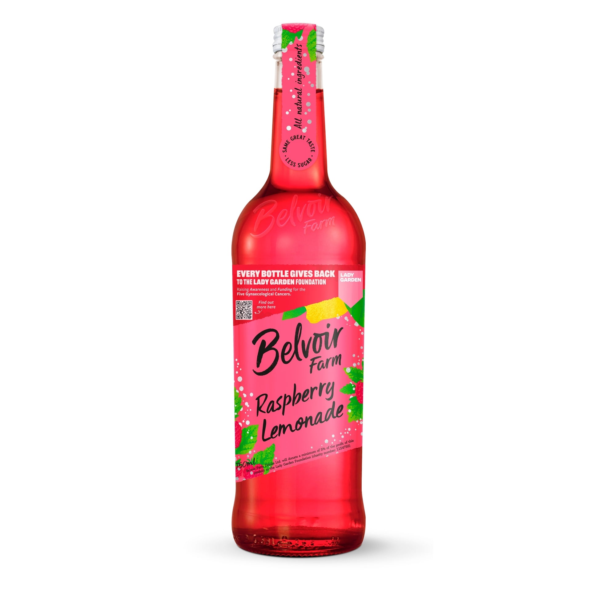 Belvoir Raspberry Lemonade 75Cl (L — image 2