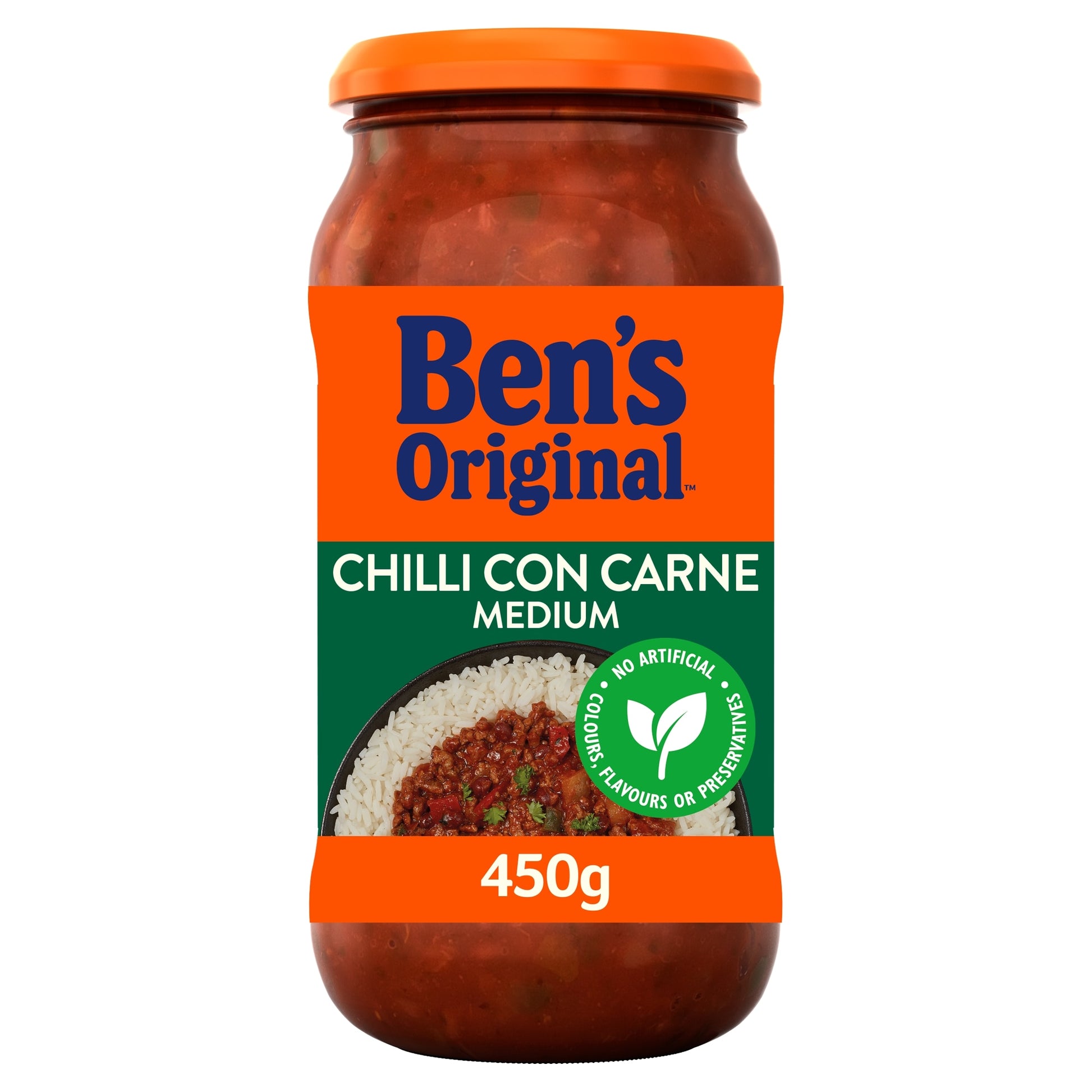Ben's Original Chilli Con Carne Sauce Medium 450G — image 1