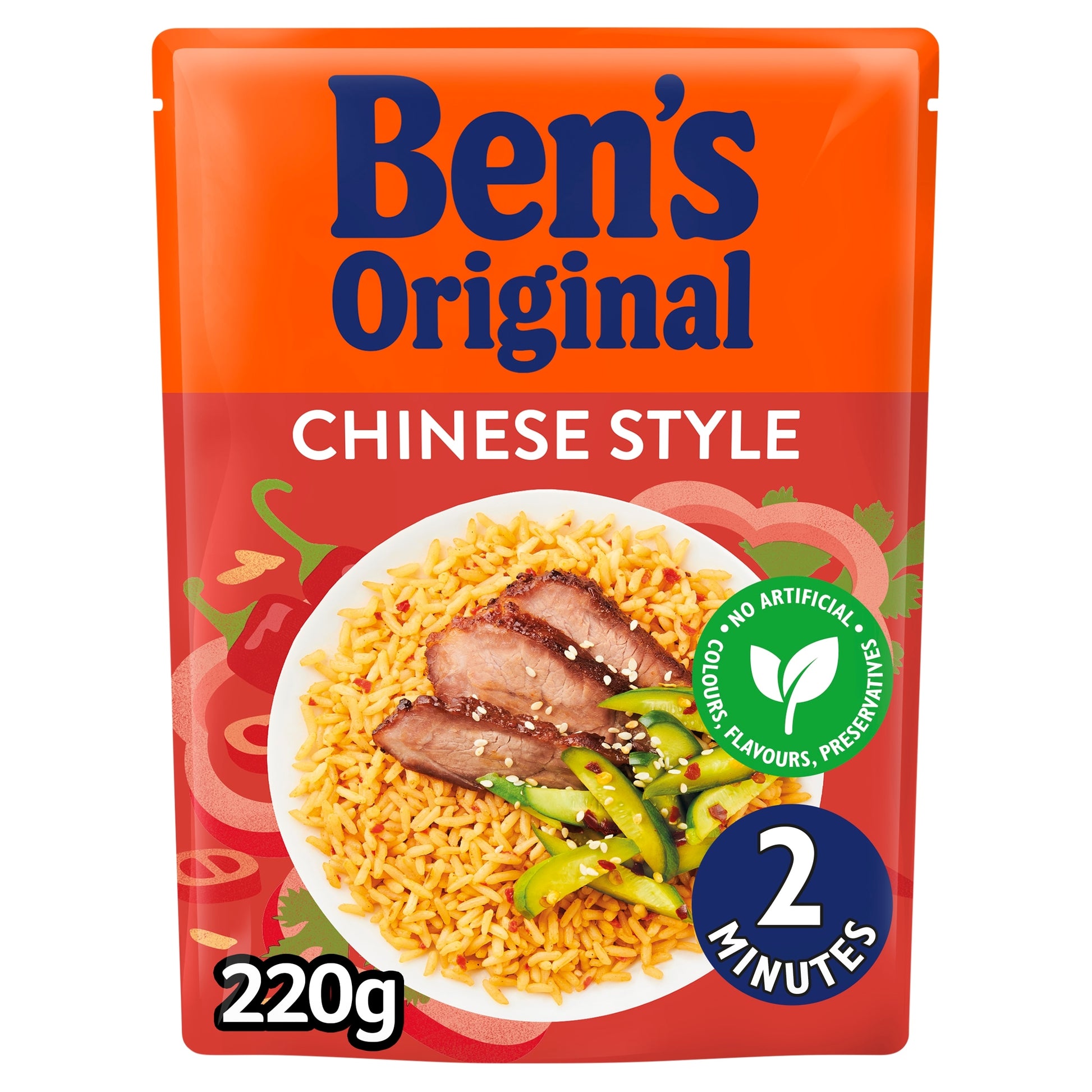 Ben's Original Chinese Style Microwave Rice 220G — image 1