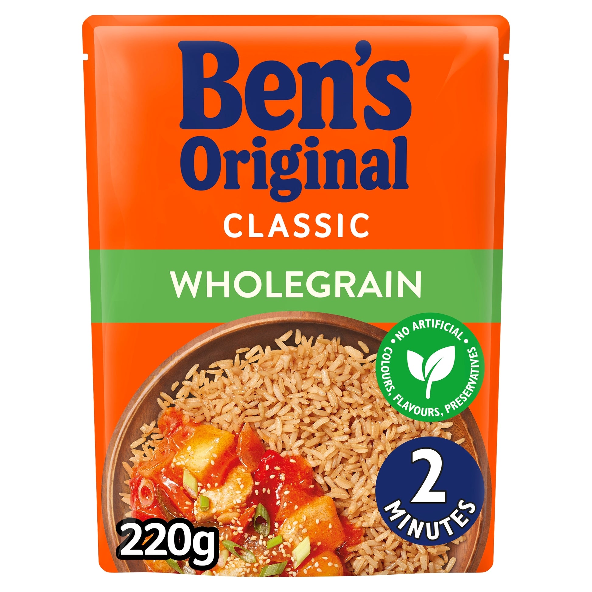 Ben's Original Classic Wholegrain Rice 220G — image 1