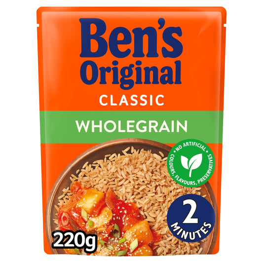 Ben's Original Classic Wholegrain Rice 220G — image 1