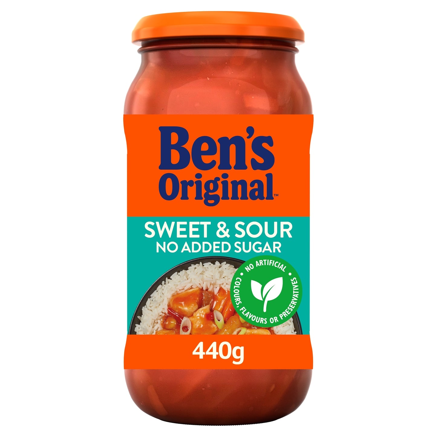 Ben's Original Sweet & Sour No Added Sugar Sauce 440g — image 1