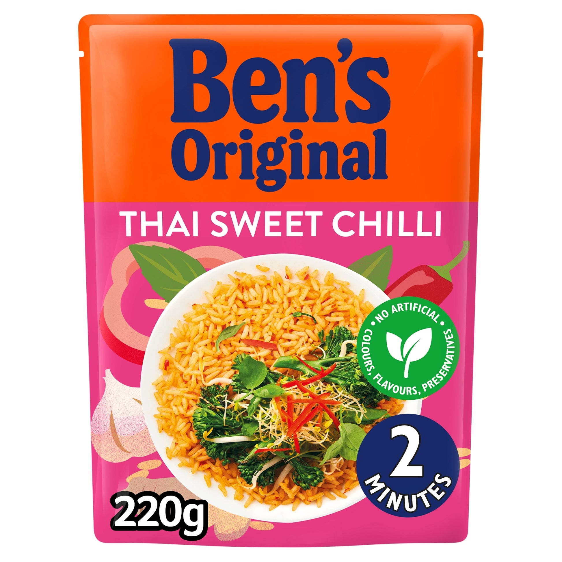 Ben's Original Thai Sweet Chilli Microwave Rice 220G — image 1