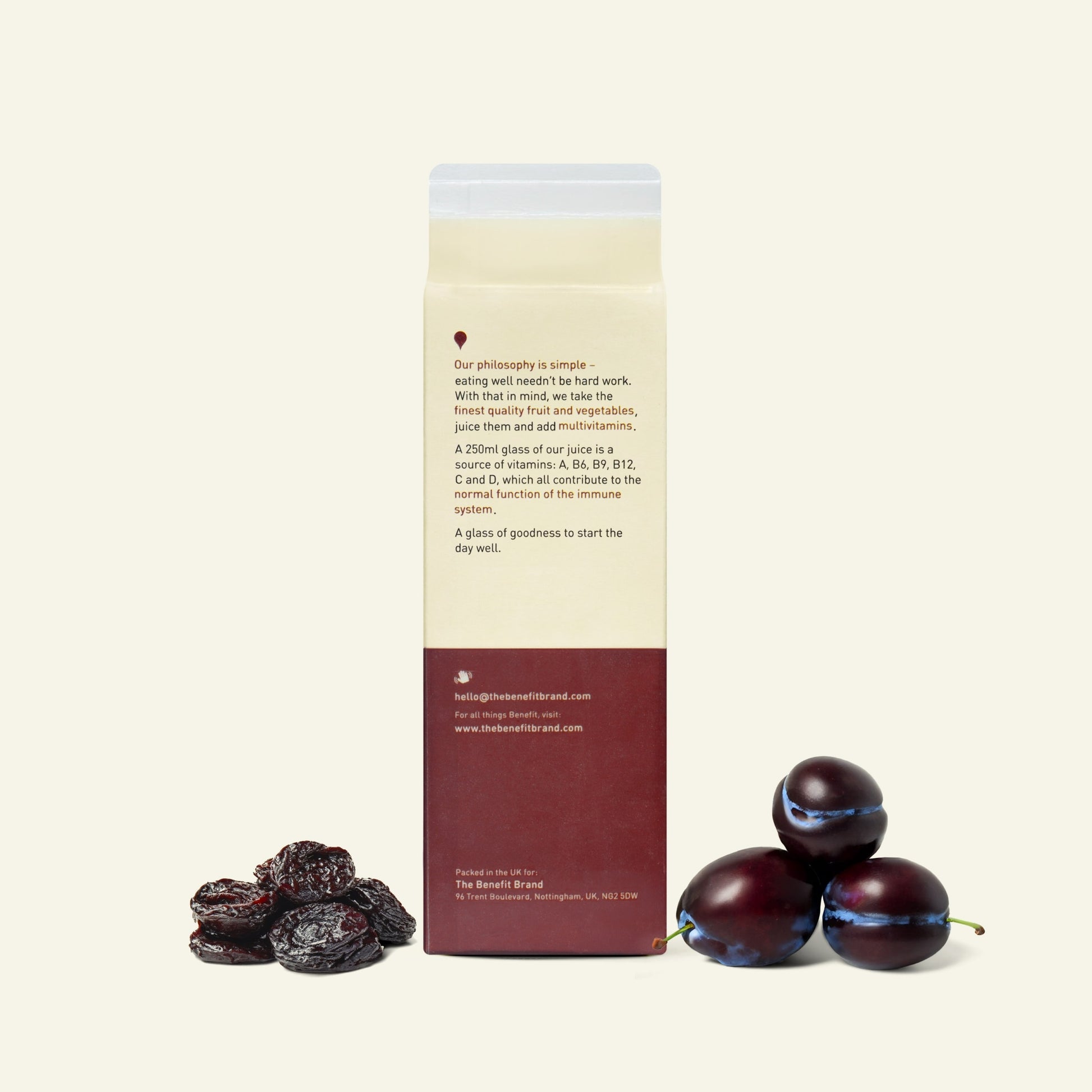 Benefit 100% Prune Juice 1Litre — image 5