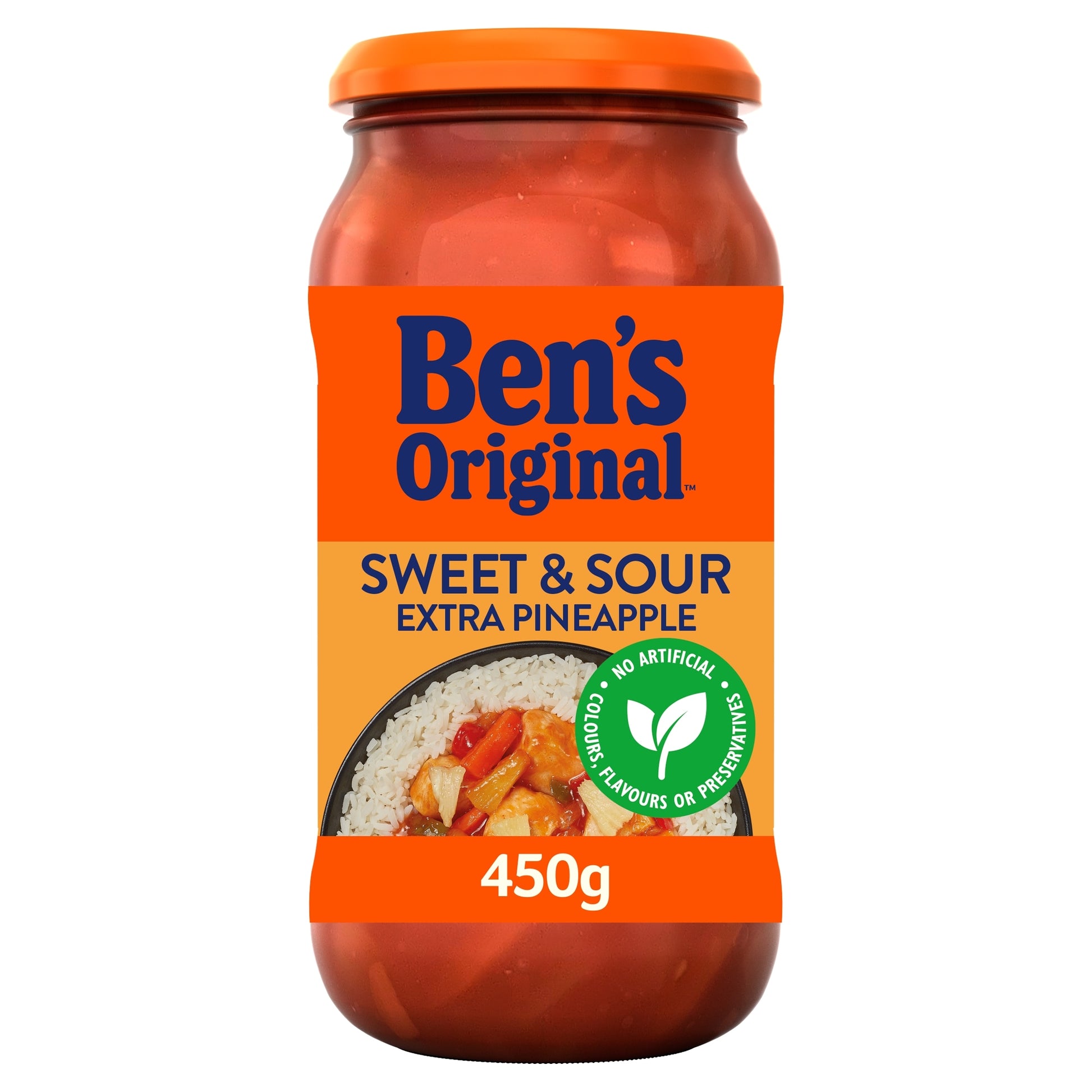Bens Original Sweet & Sour Extra Pineapple Sauce 450G — image 1