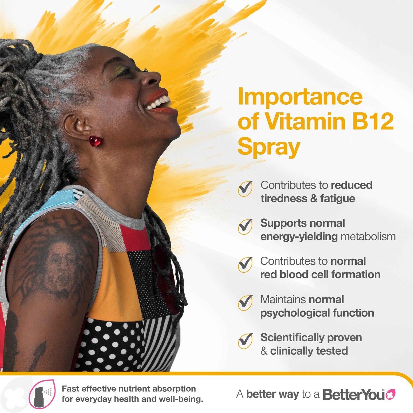 BetterYou B12 Boost Oral Spray 25ml