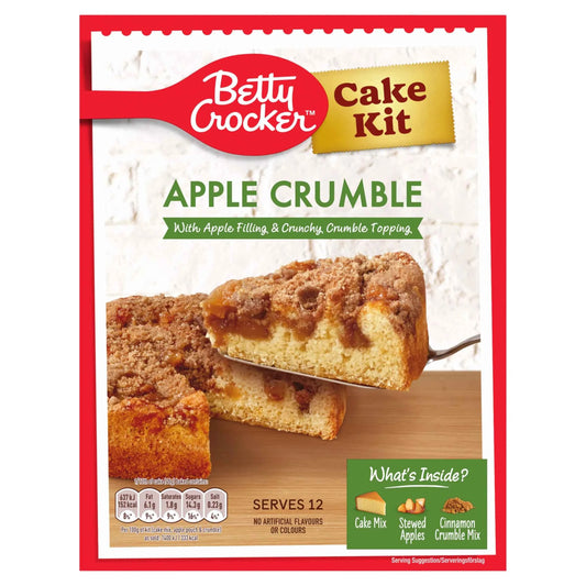Betty Crocker Apple Crumble Cake Kit 388g — Great British Imports