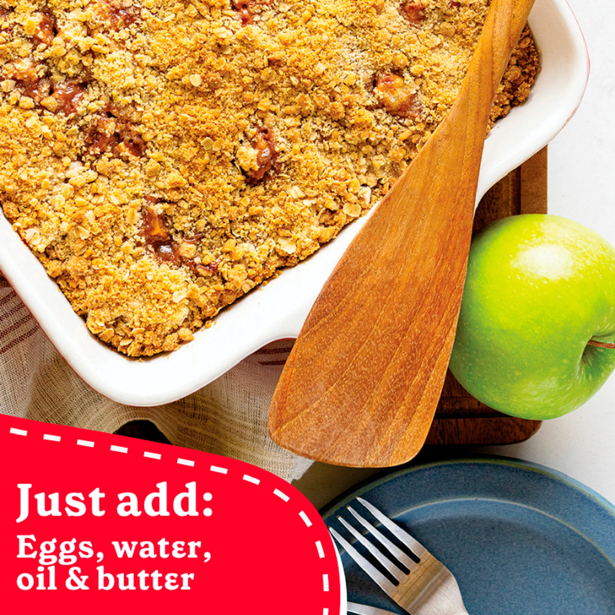Betty Crocker Apple Crumble Cake Kit 388g — image 3