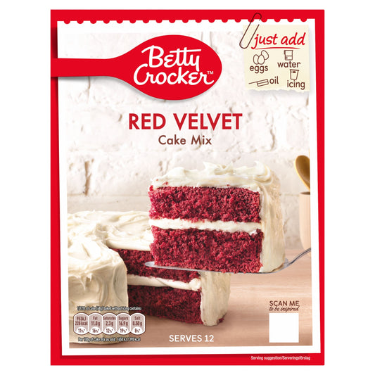Betty Crocker Cake Mix - Red Velvet 425g — image 1