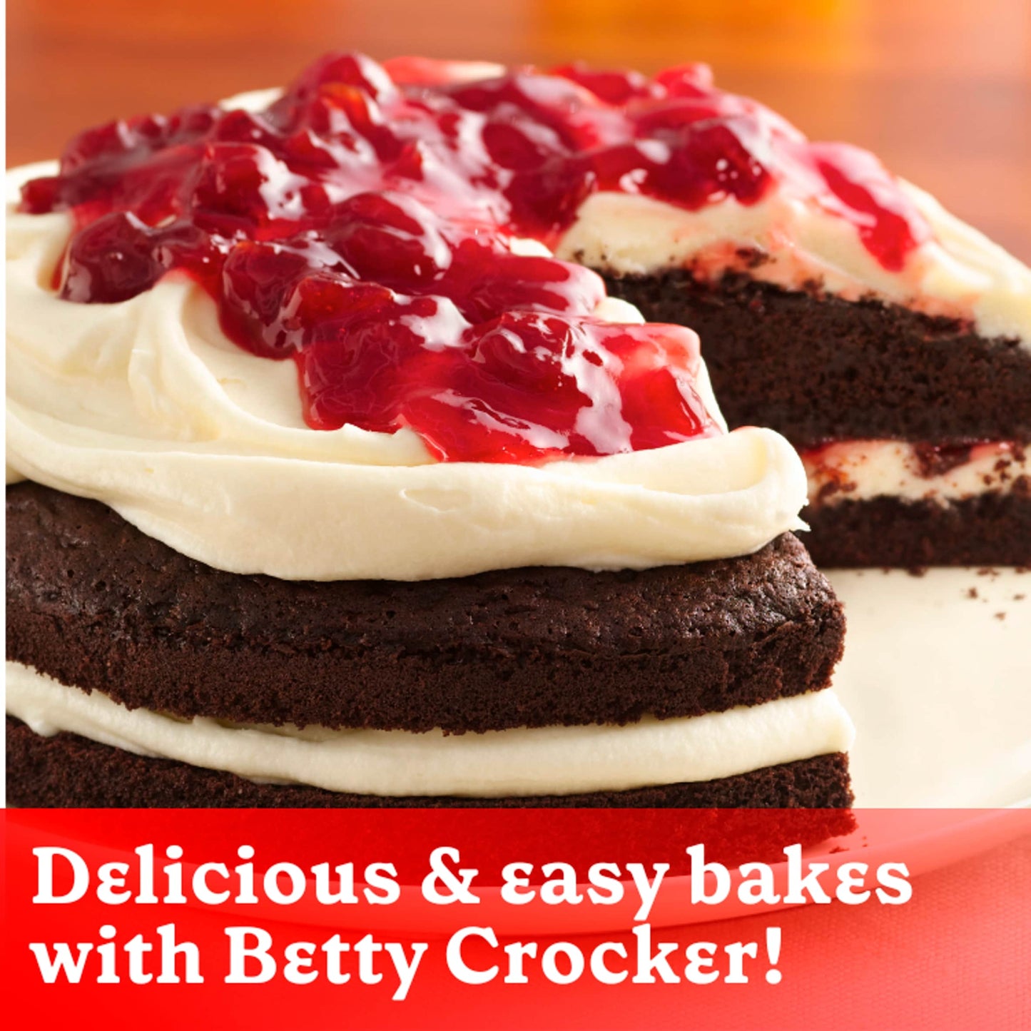 Betty Crocker Gluten Free Devils Food Cake Mix 425g — image 2