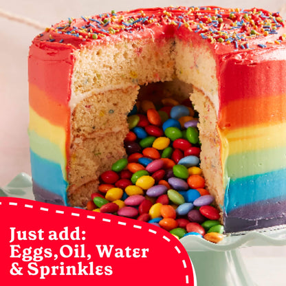 Betty Crocker Rainbow Chip Party Cake Mix 425g — image 2