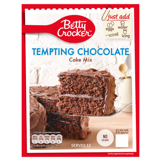 Betty Crocker Tempting Chocolate Cake Mix 425g — image 1