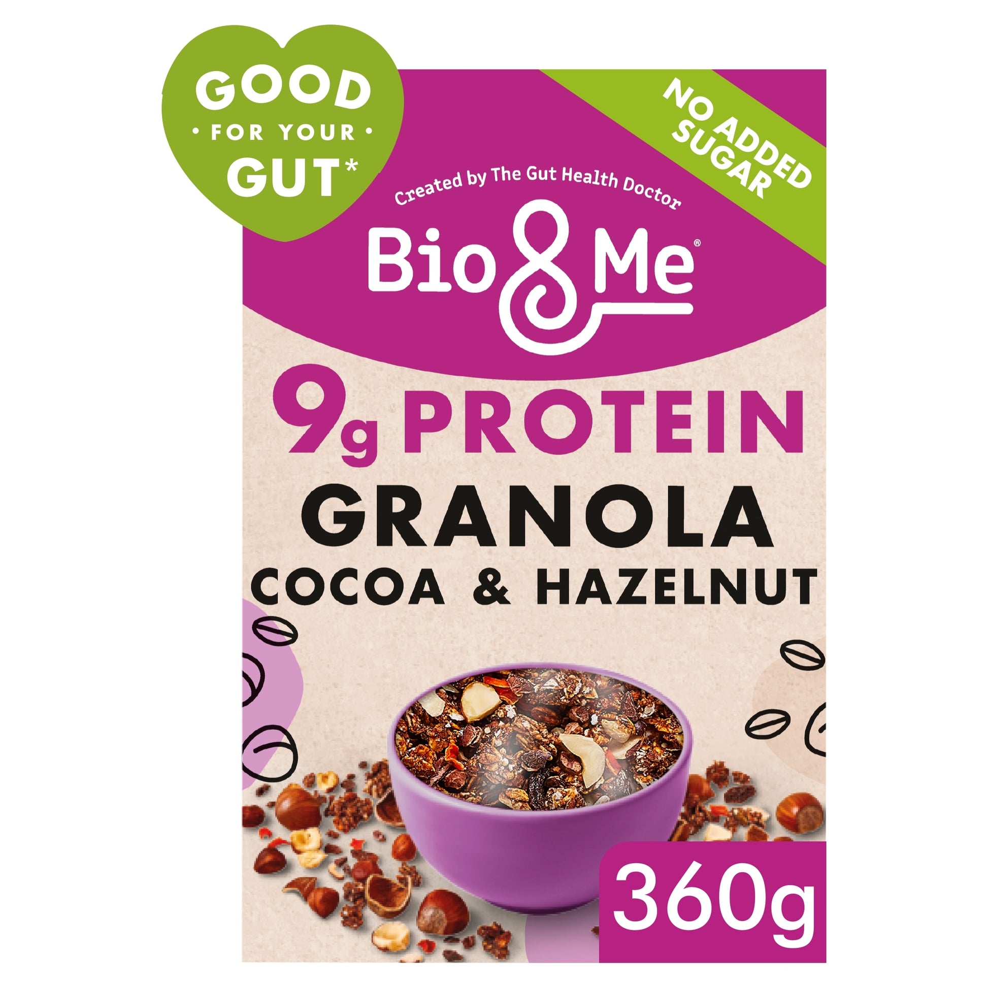 Bio&Me Cocoa & Hazelnut Protein Granola 360g — image 1