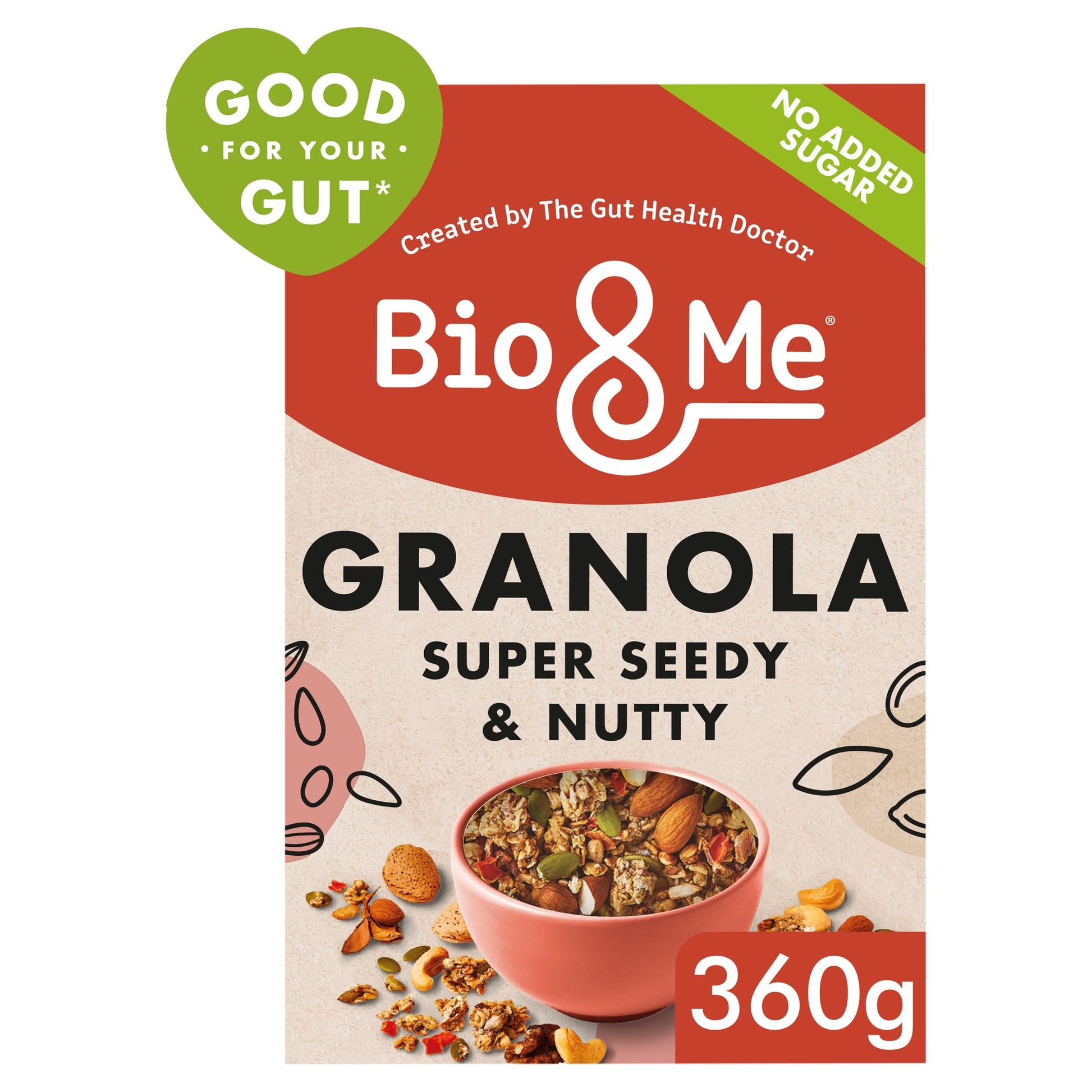 Bio&Me Super Seedy & Nutty Gut-Loving Granola 360g — image 1