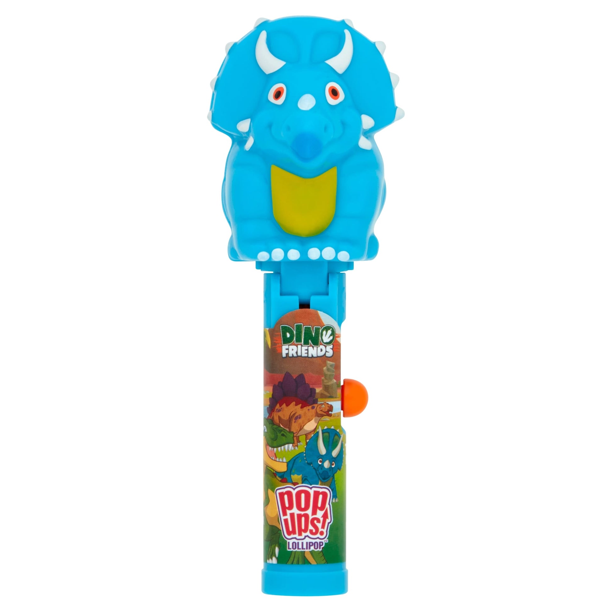 Bip Dino Friends Pop Ups Lollipop Strawberry 10G — image 1