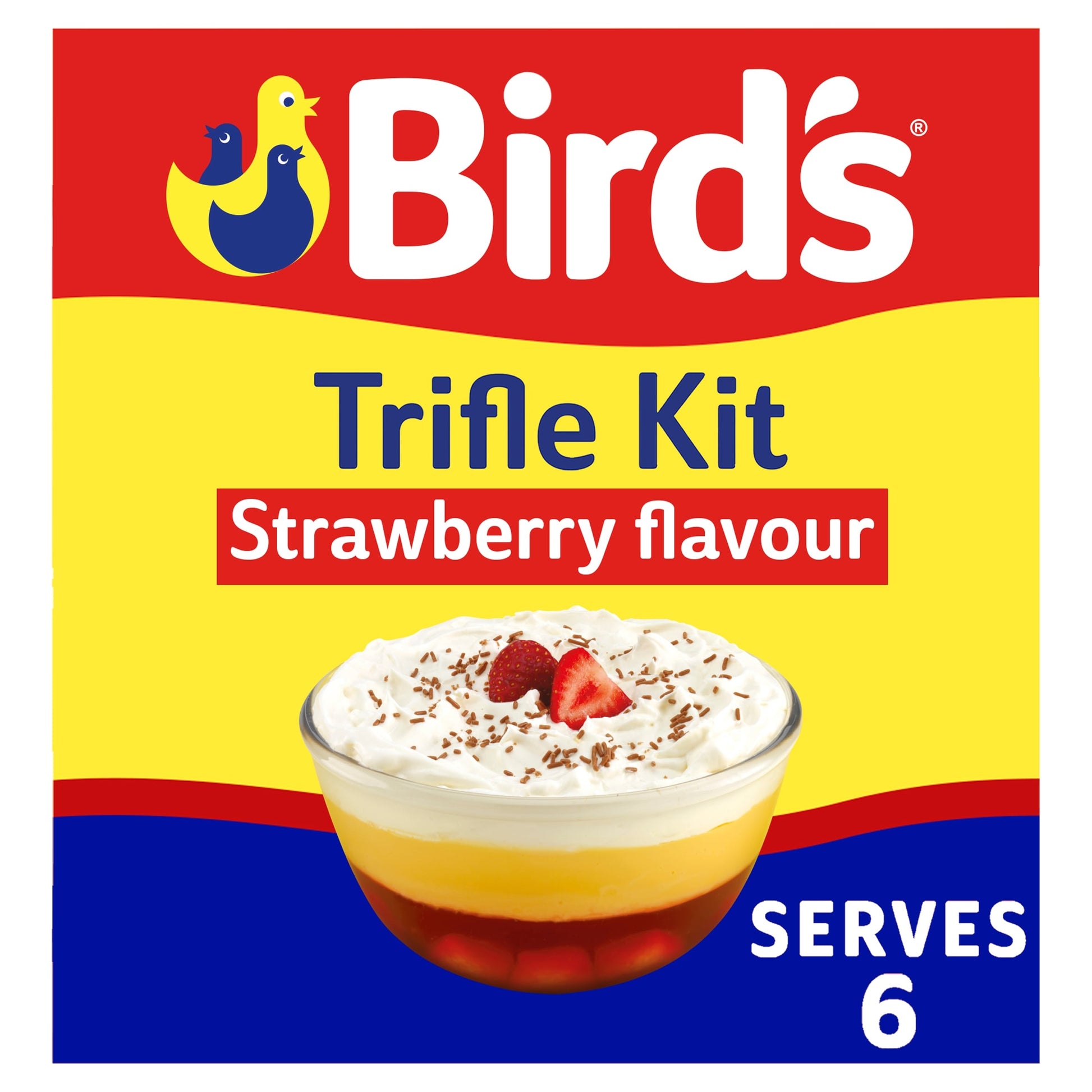 Birds Trifle Strawberry Serve 4-6 141G — image 1