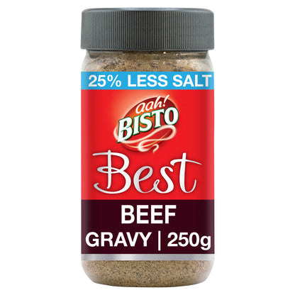 Bisto Best 25% Less Salt Beef Gravy 250g — image 1
