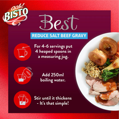 Bisto Best 25% Less Salt Beef Gravy 250g — image 5