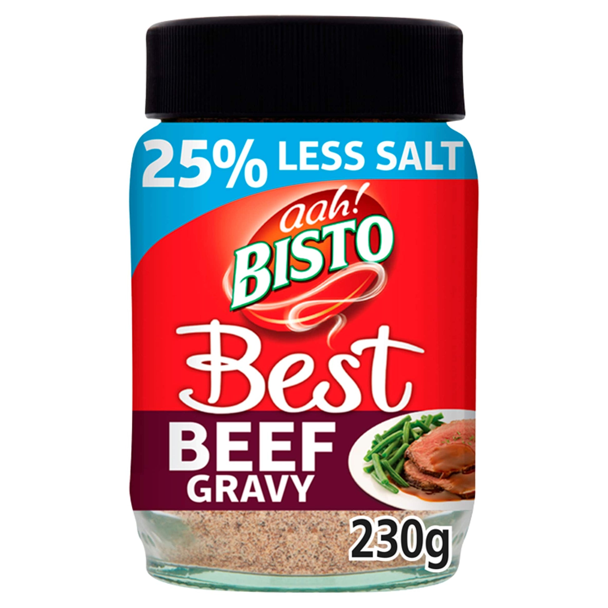 Bisto Best Beef Gravy Granules 25% Less Salt 230g — image 1