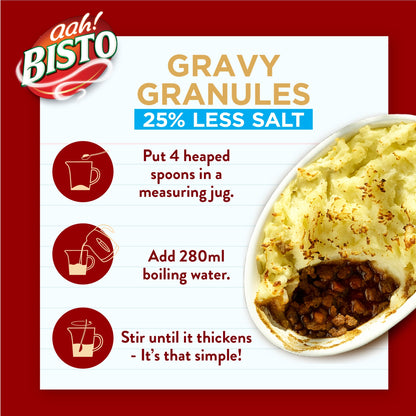 Bisto Reduced Salt Favourite Gravy Granules 300g — image 4