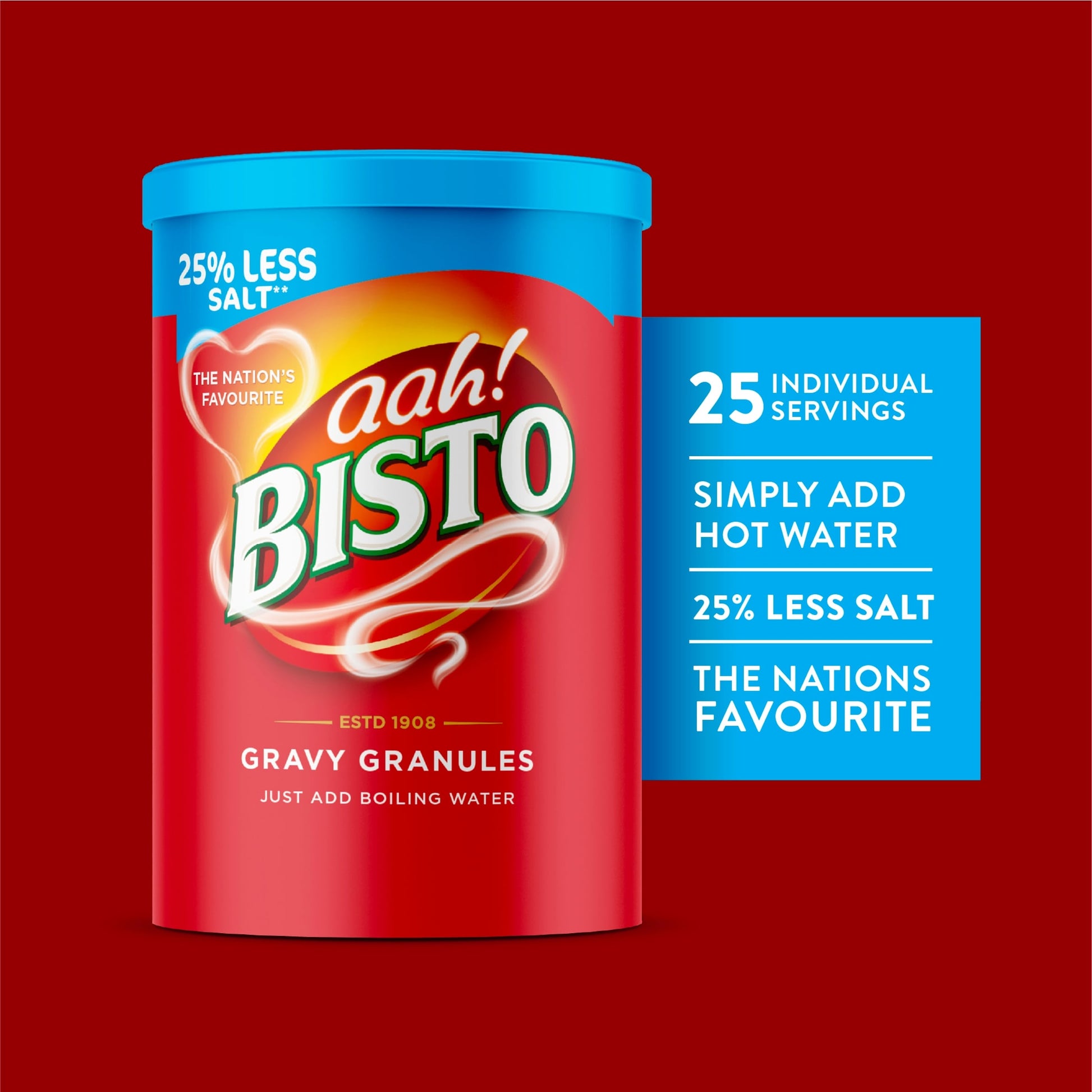 Bisto Reduced Salt Gravy Granules 450g — image 2
