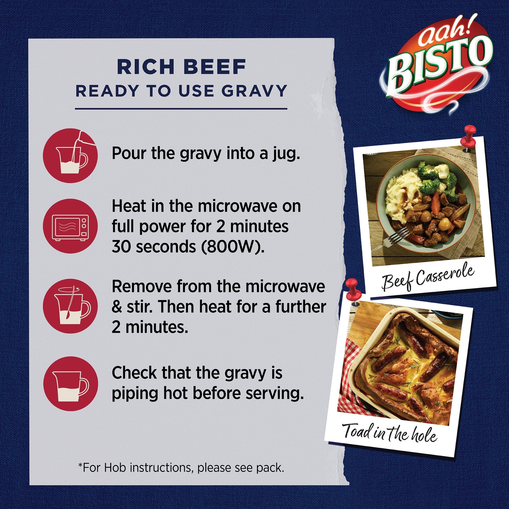Bisto Signature Rich Beef Ready to Use Gravy 500ML — image 4
