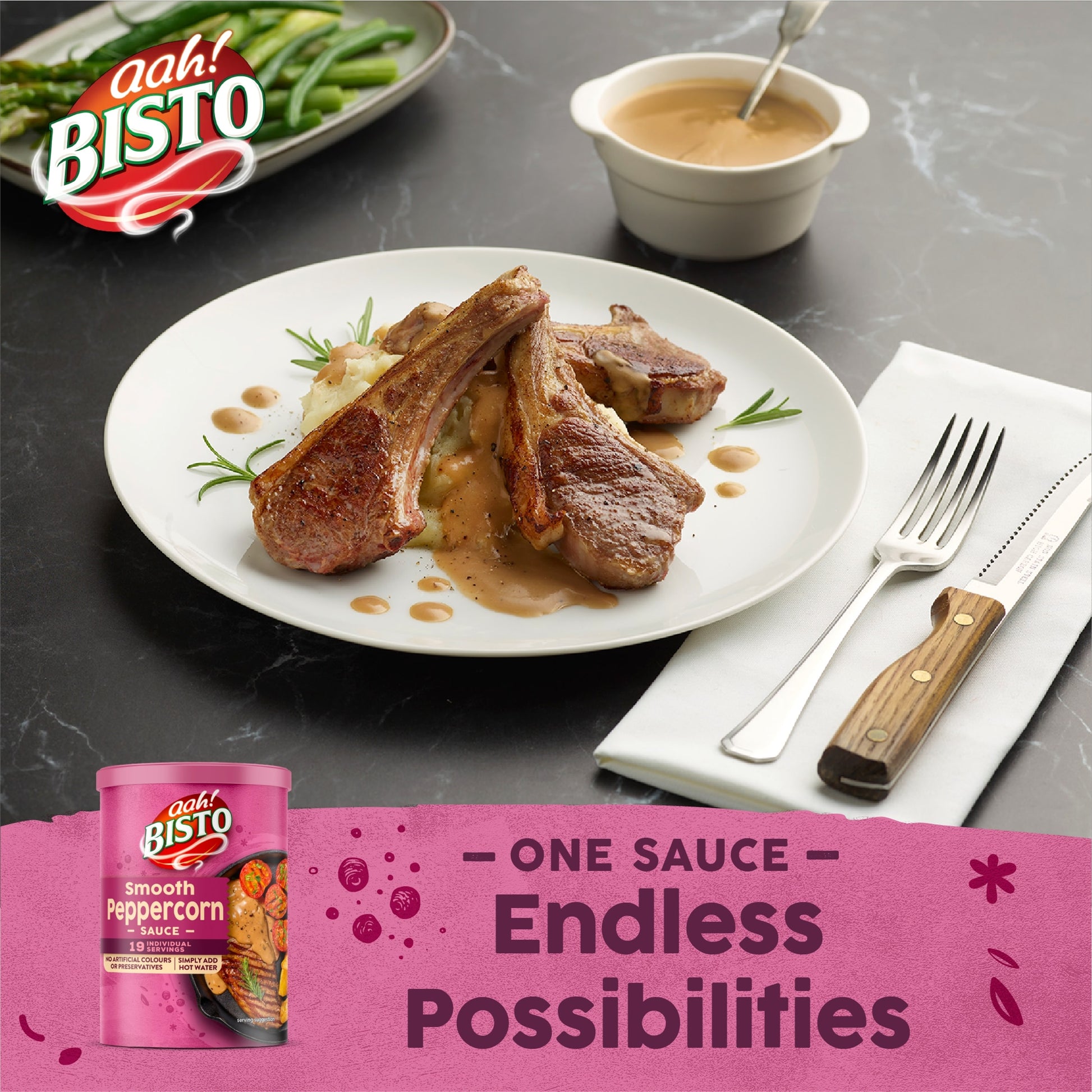 Bisto Smooth Peppercorn Sauce Mix 170g — image 3