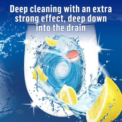 Bloo Power Fizz Tabs 3 In 1 Toilet System Clean Lemon 8 x 22.5g — image 5