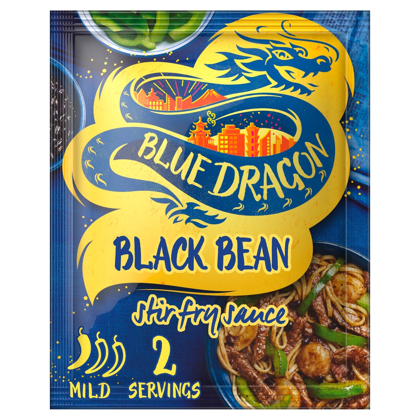 Blue Dragon Black Bean Stir Fry Sauce 120G — image 1