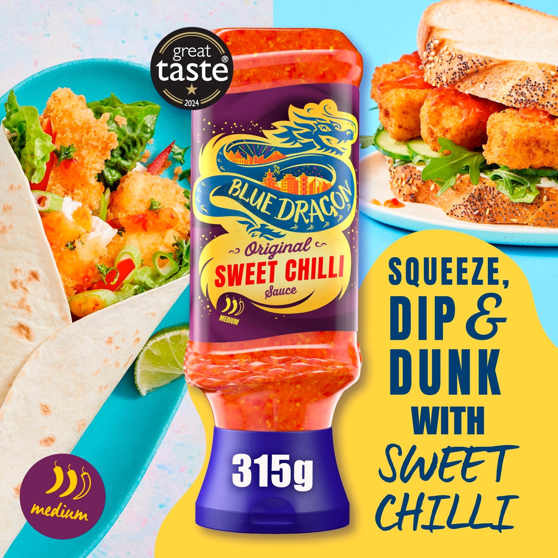 Blue Dragon Original Thai Sweet Chilli Dipping Sauce 315g — image 4