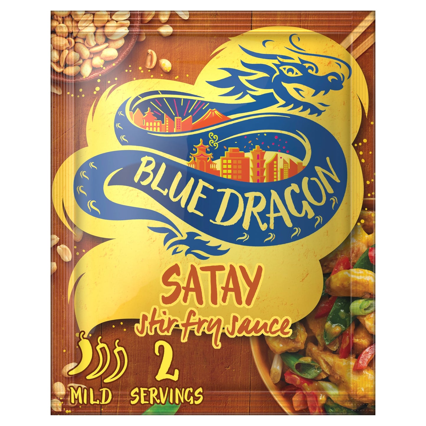 Blue Dragon Satay Stir Fry Sauce 120G — image 1