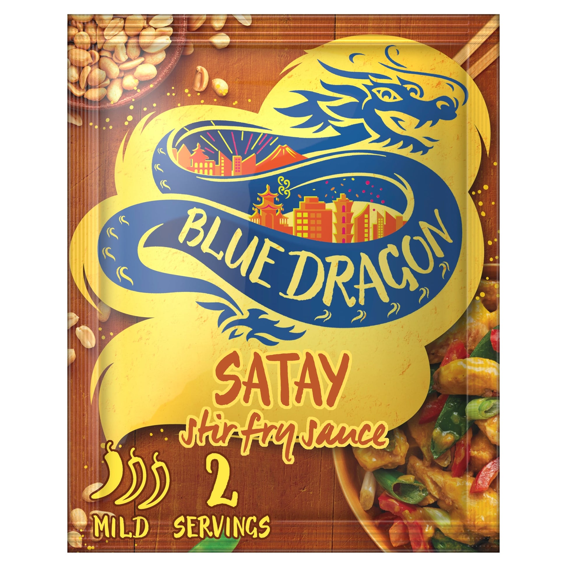 Blue Dragon Satay Stir Fry Sauce 120G — image 1
