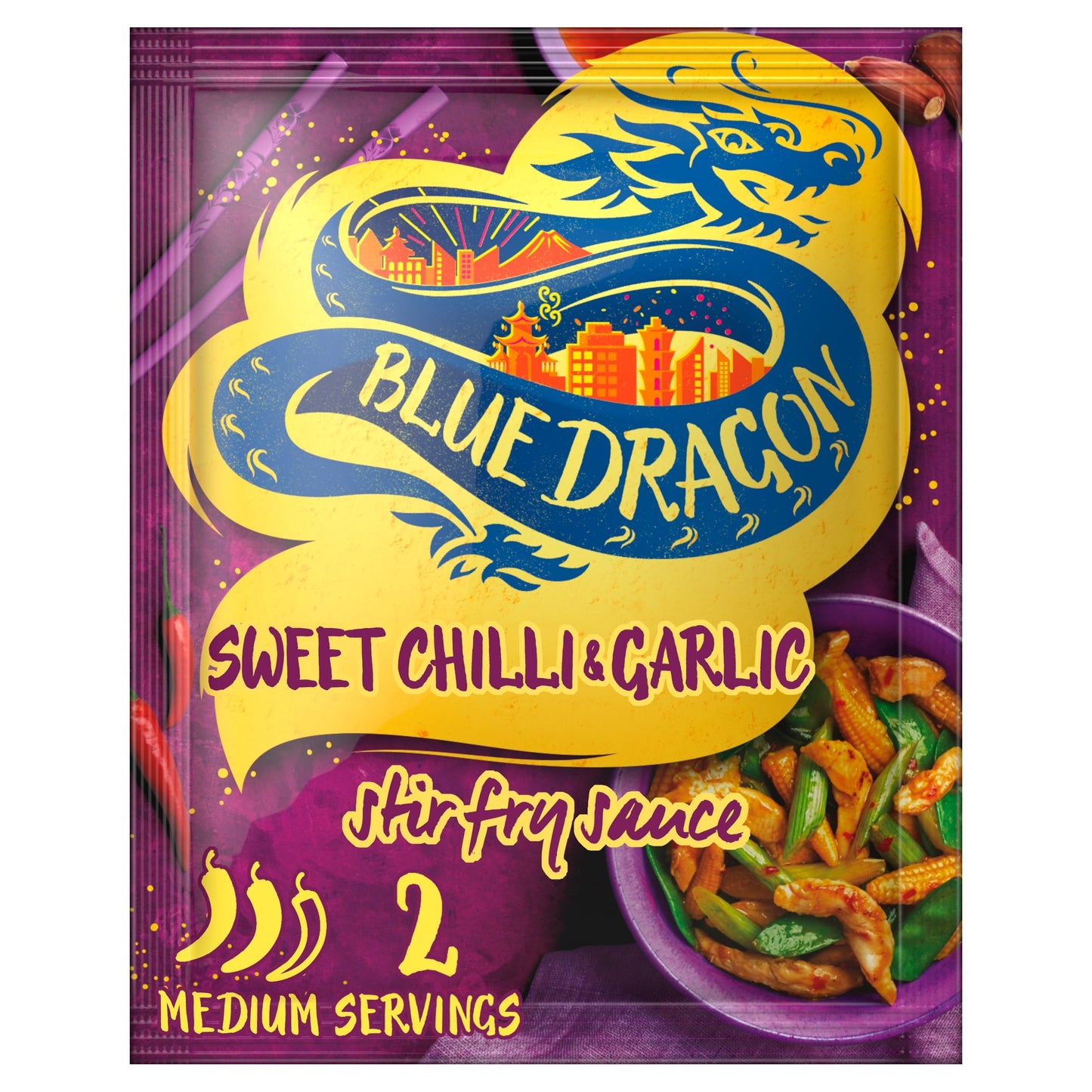 Blue Dragon Sweet Chilli & Garlic Stir Fry Sauce 120G — image 1