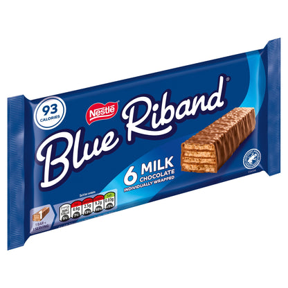 Blue Riband Wafer Biscuit Bar 6 Pack Multipack 108g — image 2