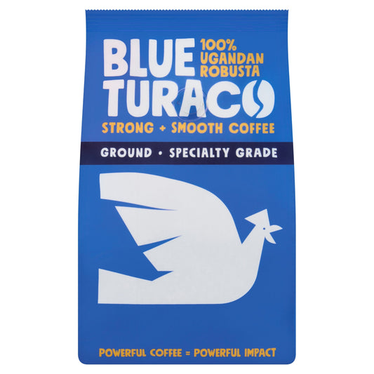 Blue Turaco Coffee Ground 100% Specialty Ugandan Robusta 227g — image 1