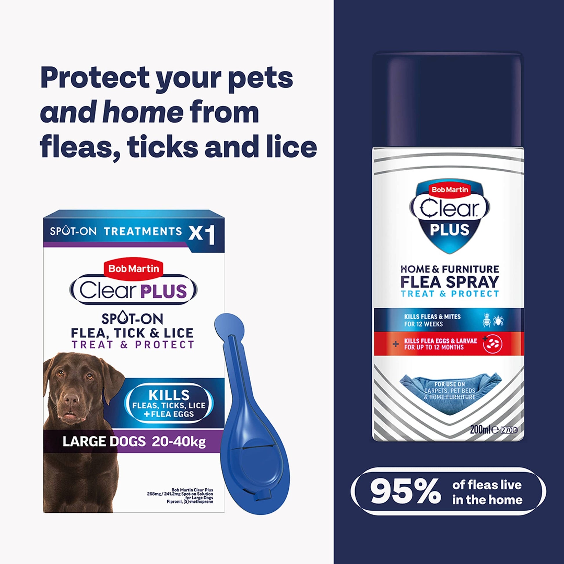 Bob Martin Clear Plus Large Dog Spot Dog — image 5