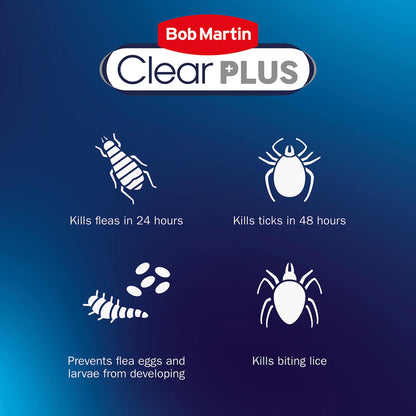 Bob Martin Clear Plus Spot On Flea & Tick Cat +1Kg 1 Pipette — image 3