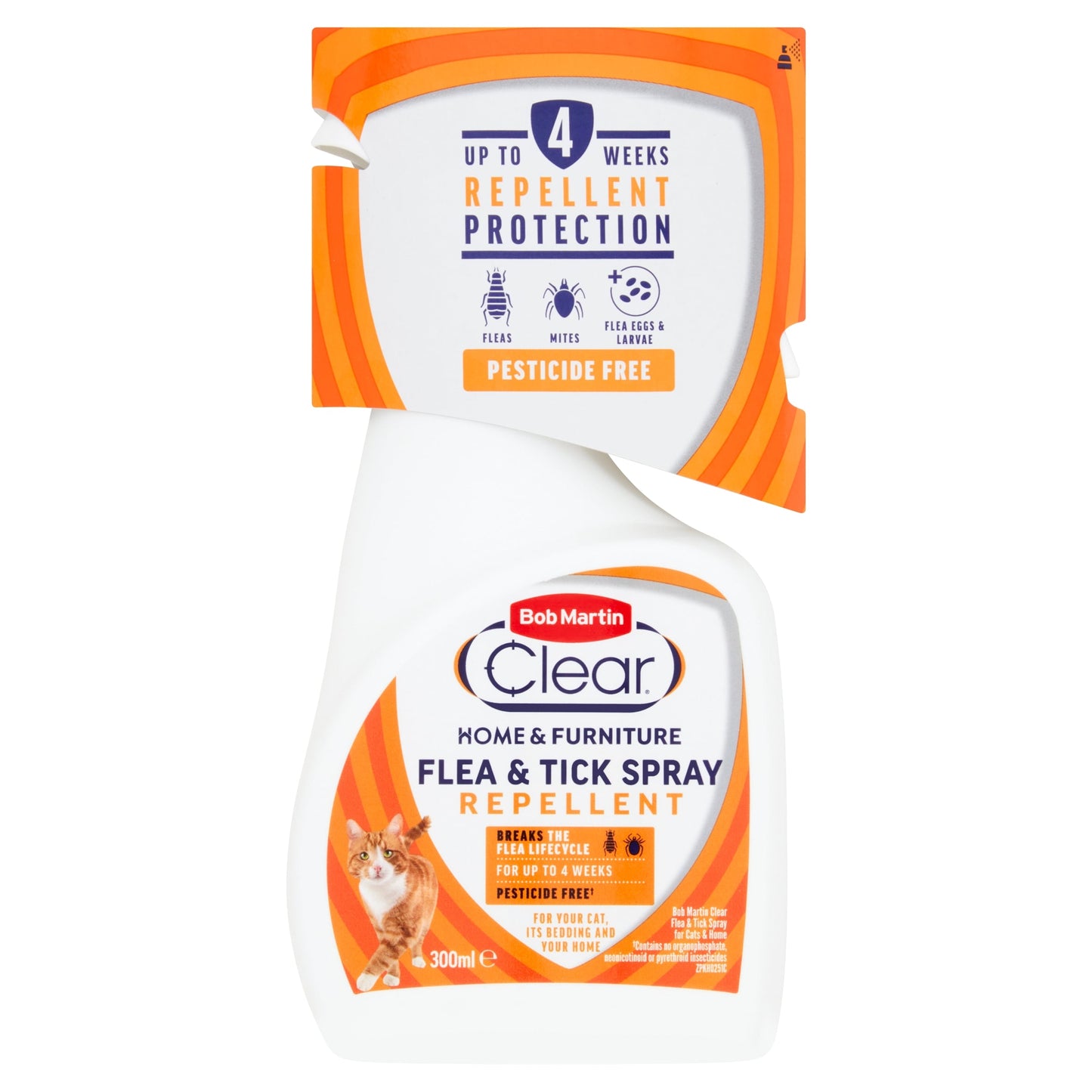 Bob Martin Fleaclear Cat & Home Flea Spray 300 Ml — image 1